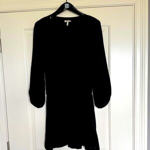 Joie Elegant Black Long Sleeve Dress